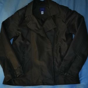 Faux Leather Jacket